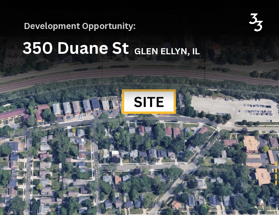 350 W Duane St, Glen Ellyn, IL à vendre Aérien- Image 1 de 5