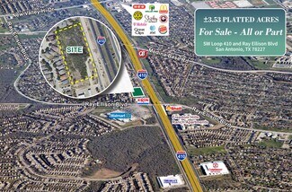 Plus de détails pour SW Loop 410 & Ray Ellison Blvd, San Antonio, TX - Terrain à vendre