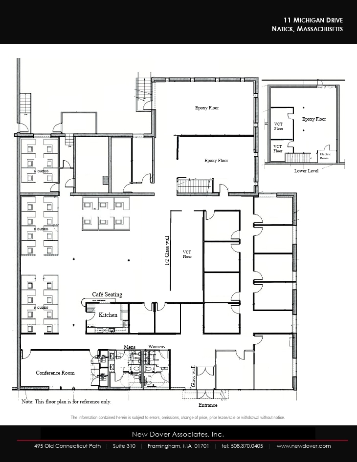 11 Michigan Dr, Natick, MA for lease Floor Plan- Image 1 of 1