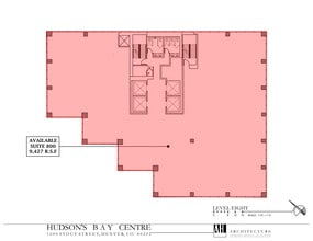 1600 Stout St, Denver, CO for lease Site Plan- Image 1 of 1