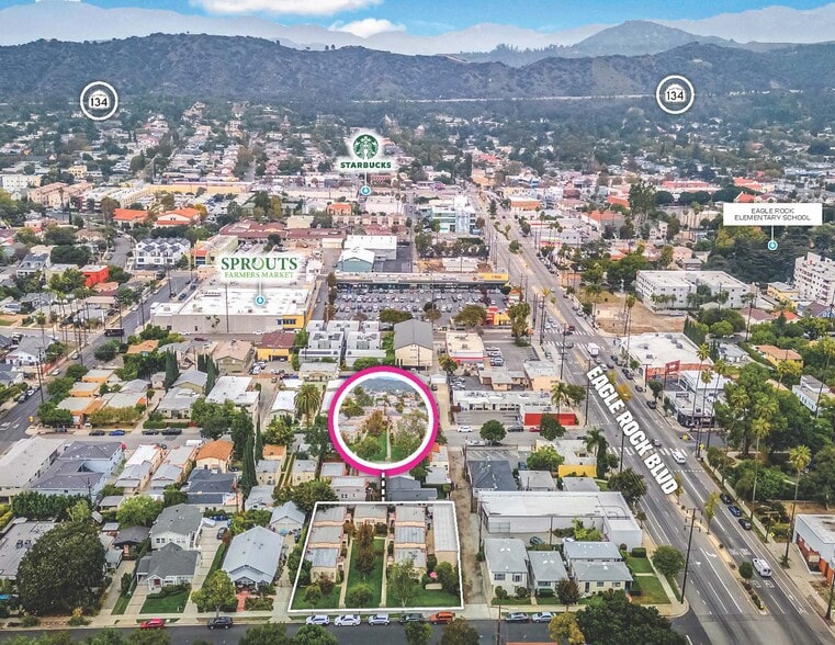 2217-2223 Laverna Ave, Eagle Rock, CA à vendre - Photo du bâtiment - Image 3 de 4