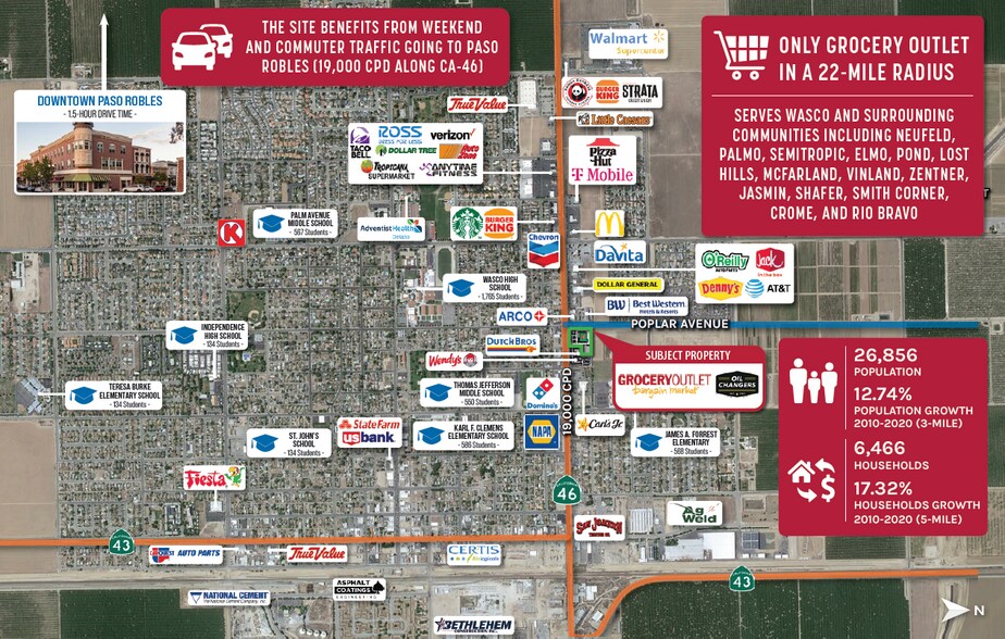 1650 Highway 46, Wasco, CA à vendre - Photo du bâtiment - Image 3 de 4