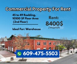 45-49 Main St, Roebling, NJ à louer Photo du bâtiment- Image 2 de 5