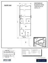 13000 Murphy Rd, Stafford, TX à louer Plan d’étage- Image 1 de 1