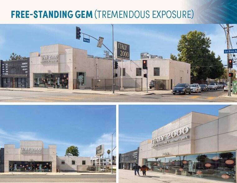 757 N La Brea Ave, Los Angeles, CA à vendre - Photo du bâtiment - Image 2 de 14