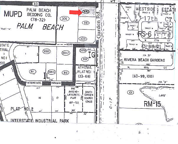 6985 Garden Rd, Riviera Beach, FL à louer - Plan cadastral - Image 2 de 7