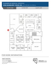 10105 Banburry Cross Dr, Las Vegas, NV for lease Floor Plan- Image 1 of 3