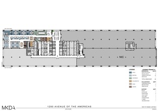 1290 Avenue of the Americas, New York, NY à louer Plan d’étage- Image 2 de 2