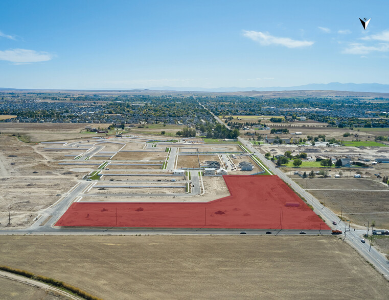 SEC Linder Rd. & Columbia Rd., Kuna, ID for sale - Aerial - Image 3 of 6