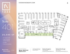 1333 N Kingsbury St, Chicago, IL for lease Floor Plan- Image 1 of 1