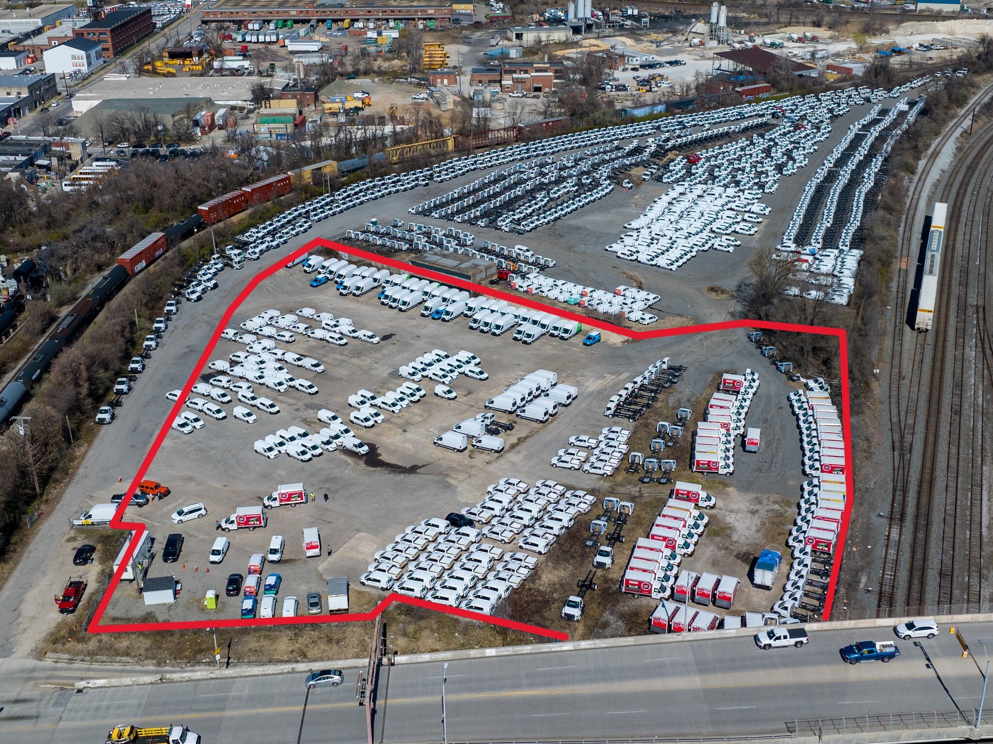 4500 E Lombard St, Baltimore, MD for lease Aerial- Image 1 of 4
