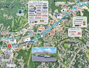 1450 Broadway, Saugus, MA - AÉRIEN Vue de la carte