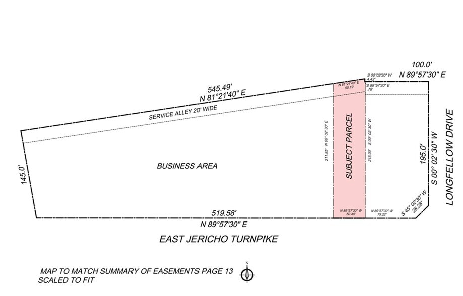 691 E Jericho Tpke, Huntington Station, NY à vendre - Plan de site - Image 2 de 9