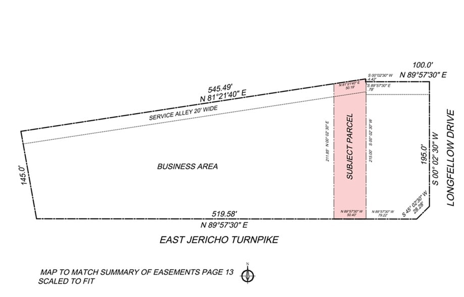 691 E Jericho Tpke, Huntington Station, NY for sale - Site Plan - Image 2 of 9