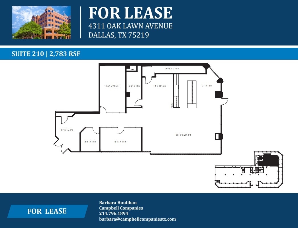 4311 Oak Lawn Ave, Dallas, TX for lease Floor Plan- Image 1 of 1