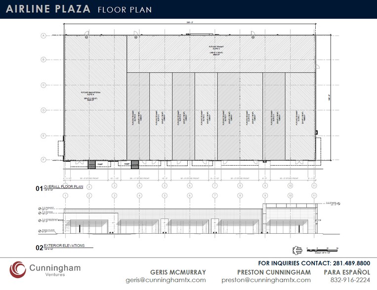 7214-7220 Airline Dr, Houston, TX for lease - Floor Plan - Image 3 of 4