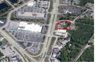 5245 S College Rd, Wilmington, NC - AERIAL  map view - Image1