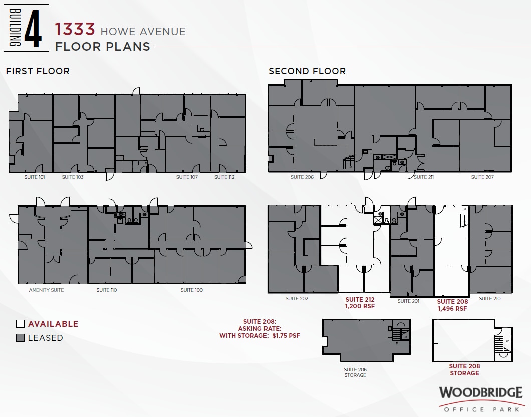 1321 Howe Ave, Sacramento, CA à louer Plan d’étage- Image 1 de 1