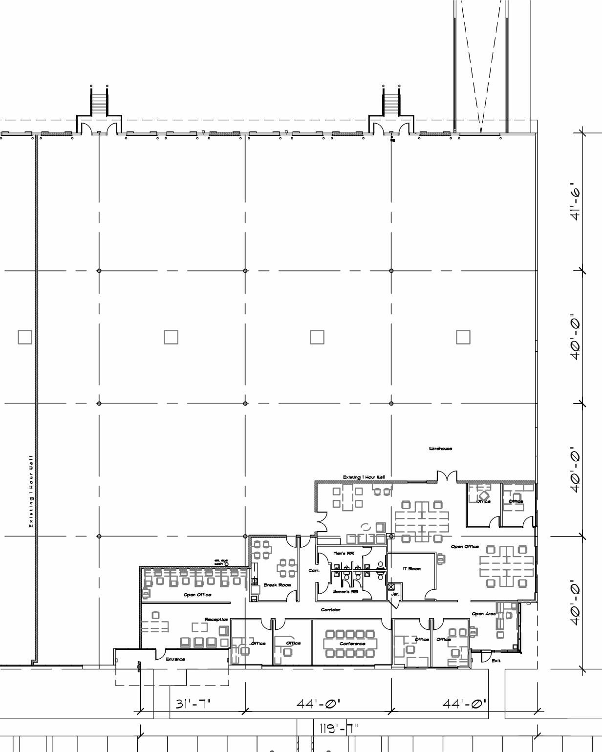2405 Commerce Park Dr, Orlando, FL à louer Plan d’étage- Image 1 de 1