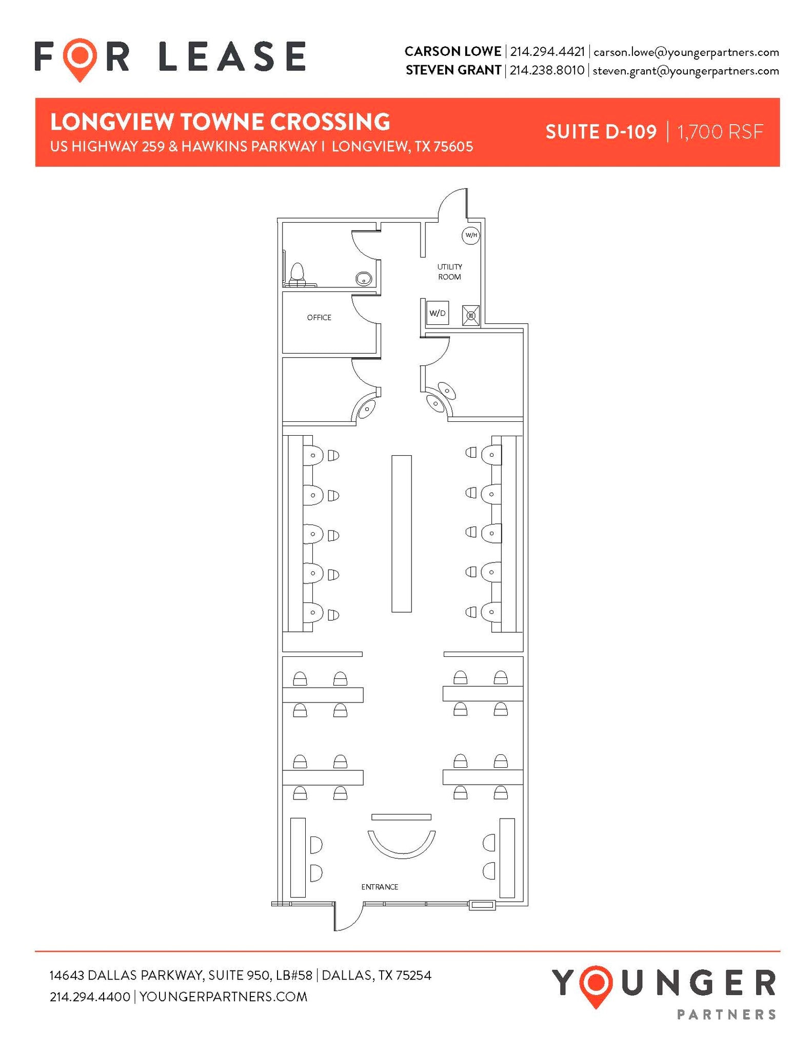 3096 N Eastman Rd, Longview, TX for lease Floor Plan- Image 1 of 2