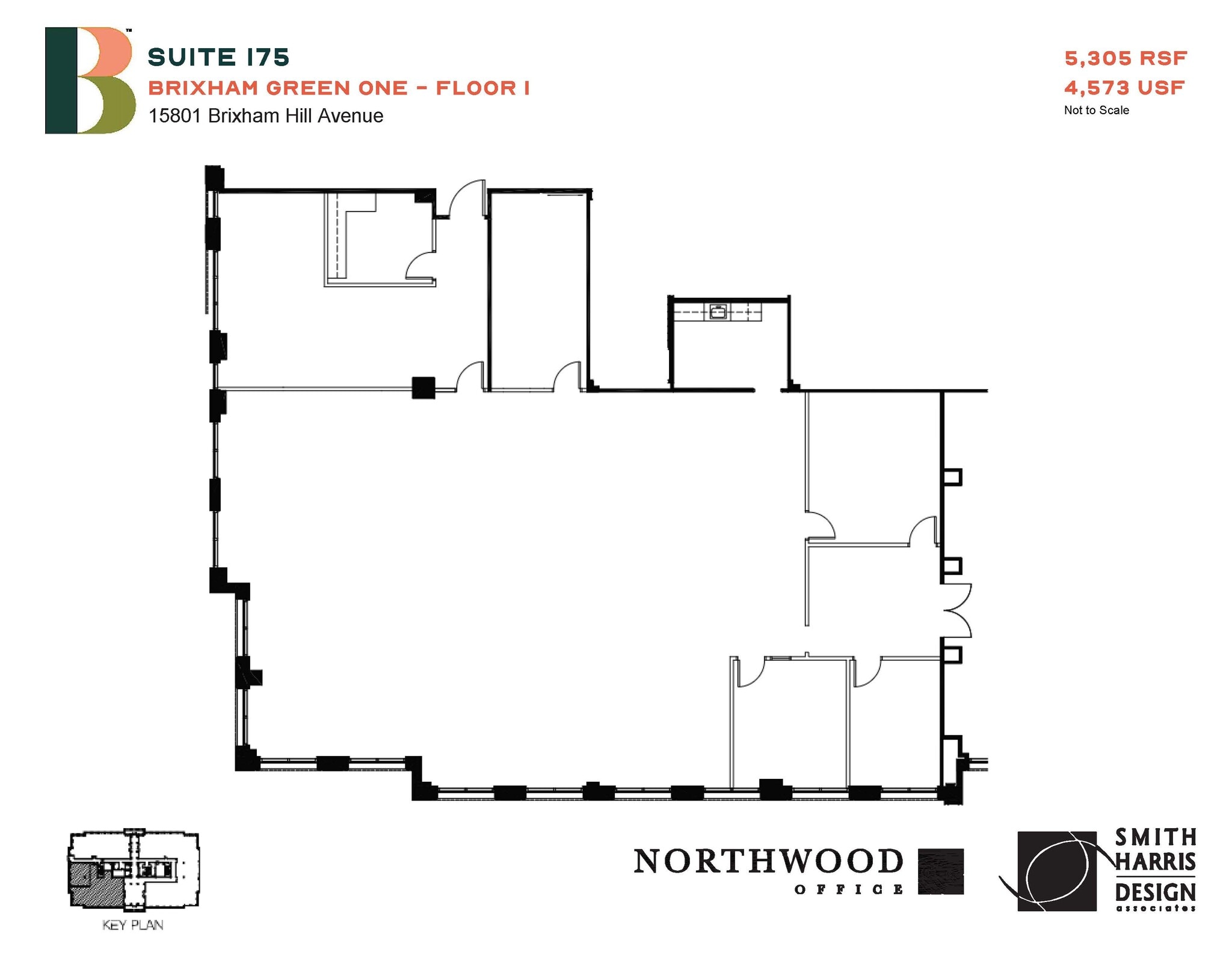 15801 Brixham Hill Ave, Charlotte, NC for lease Floor Plan- Image 1 of 1
