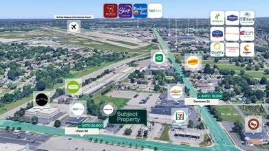 4199 Union Rd, Cheektowaga, NY - Aerial map view - Image1