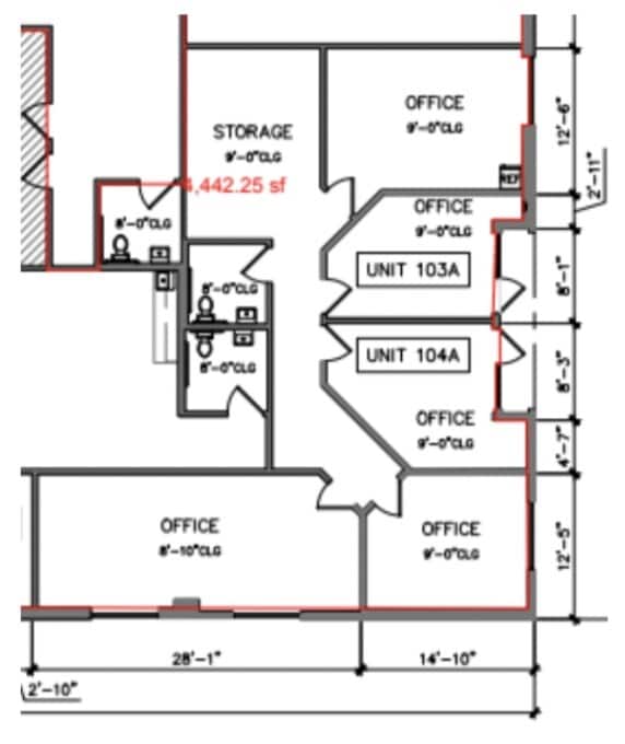 1320 Freeport Blvd, Sparks, NV for lease Floor Plan- Image 1 of 1