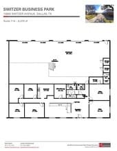 10930 Switzer Ave, Dallas, TX for lease Floor Plan- Image 1 of 1