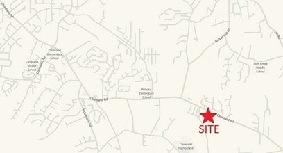 6777 Cleveland Rd, Clayton, NC - AERIAL  map view