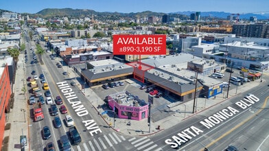 6775-6785 Santa Monica Blvd, Los Angeles, CA à louer Photo du bâtiment- Image 2 de 2