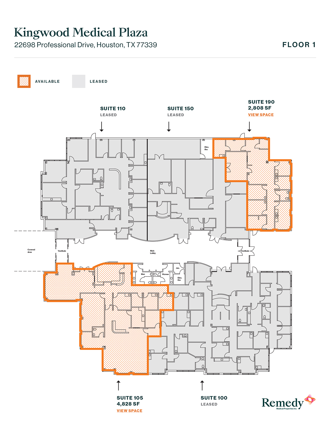 22698 Professional Dr, Kingwood, TX for lease Floor Plan- Image 1 of 1