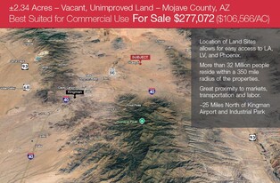 2.34 Acres Mojave County, Kingman AZ - Services immobiliers commerciaux