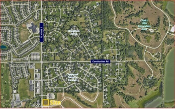 168th & Camelback Avenue, Omaha, NE - Aerial  map view - Image1