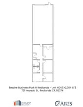 721 Nevada St, Redlands, CA à louer Plan d’étage- Image 1 de 2