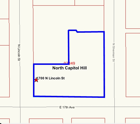 1700 Lincoln St, Denver, CO for lease - Plat Map - Image 2 of 33