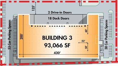 2740 W Nielsen Ave, Fresno, CA à louer Plan de site- Image 2 de 2