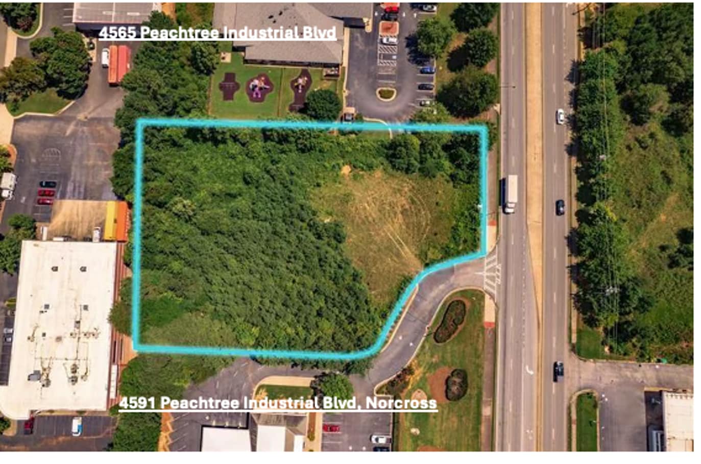 Peachtree Industrial Blvd, Berkeley Lake, GA for sale Primary Photo- Image 1 of 5