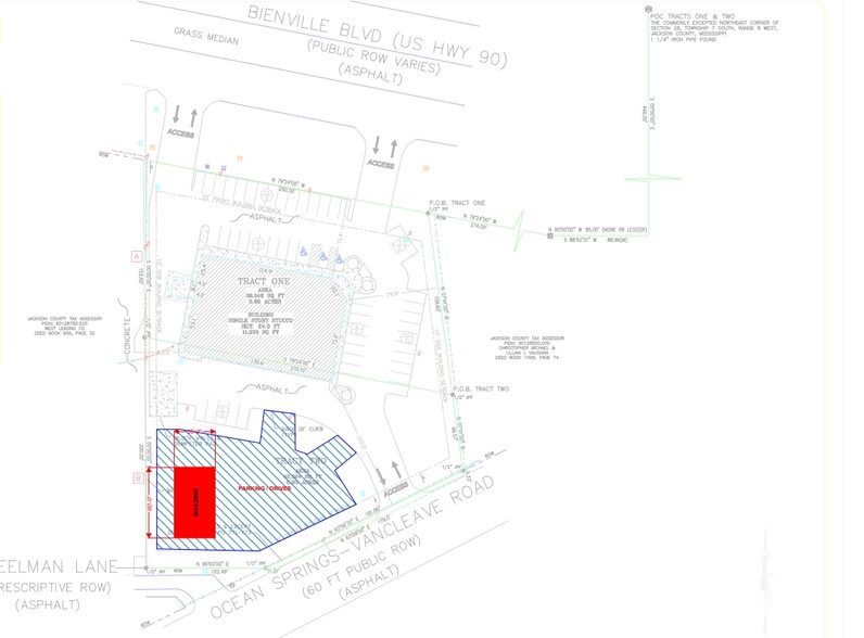 3082 Bienville Blvd, Ocean Springs, MS à louer - Plan de site - Image 1 de 1