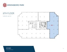 8180-8200 Greensboro Dr, McLean, VA for lease Floor Plan- Image 1 of 1