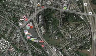 975 Diablo Ave, Novato, CA - Aérien  Vue de la carte