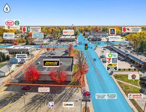 3813 18th Ave, Rock Island, IL - AERIAL map view