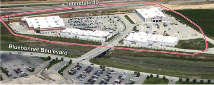 5915 Bluebonnet Blvd, Baton Rouge, LA - AÉRIEN Vue de la carte
