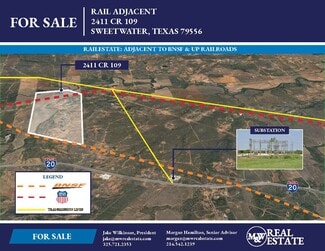 Plus de détails pour 2411 CR 109, Sweetwater, TX - Terrain à vendre
