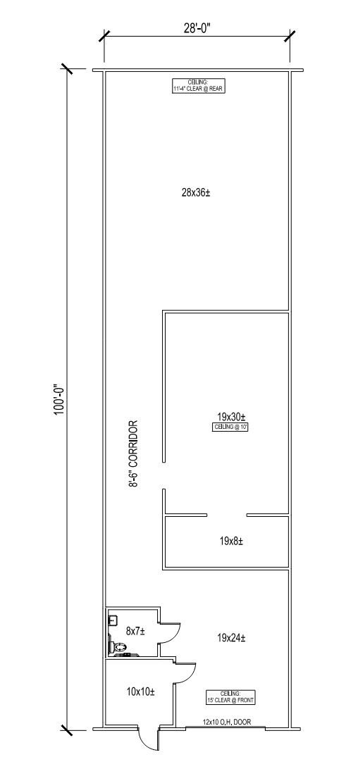 500-508 Alvord Ave, Fort Worth, TX à louer Plan d  tage- Image 1 de 1