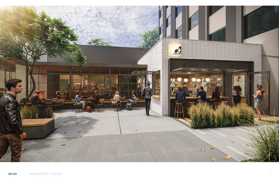 2964 Peachtree Rd NW, Atlanta, GA à louer - Photo du bâtiment - Image 2 de 6