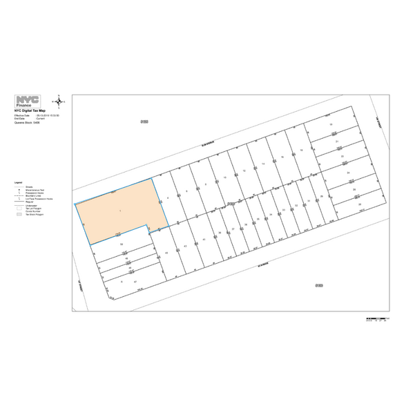 4355 147th St, Flushing, NY for sale - Plat Map - Image 1 of 1