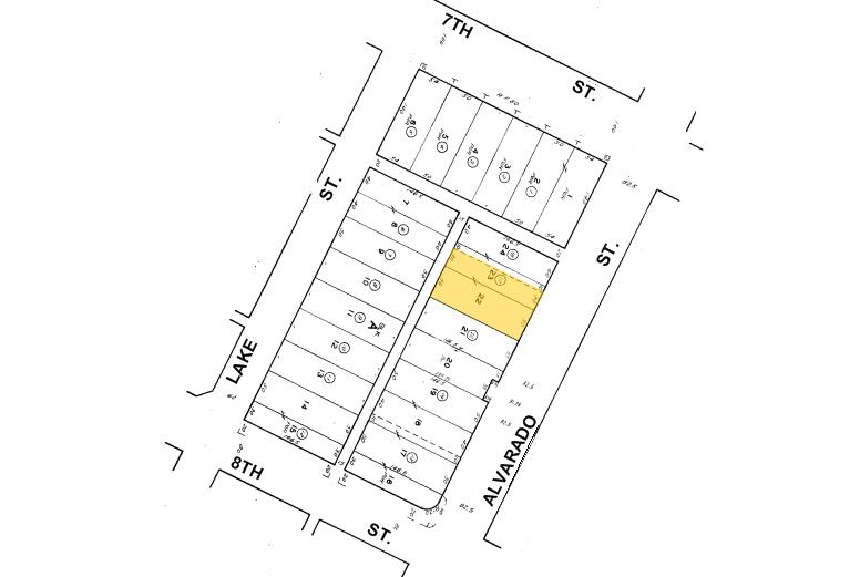721-729 S Alvarado St, Los Angeles, CA à louer - Plan cadastral - Image 3 de 90