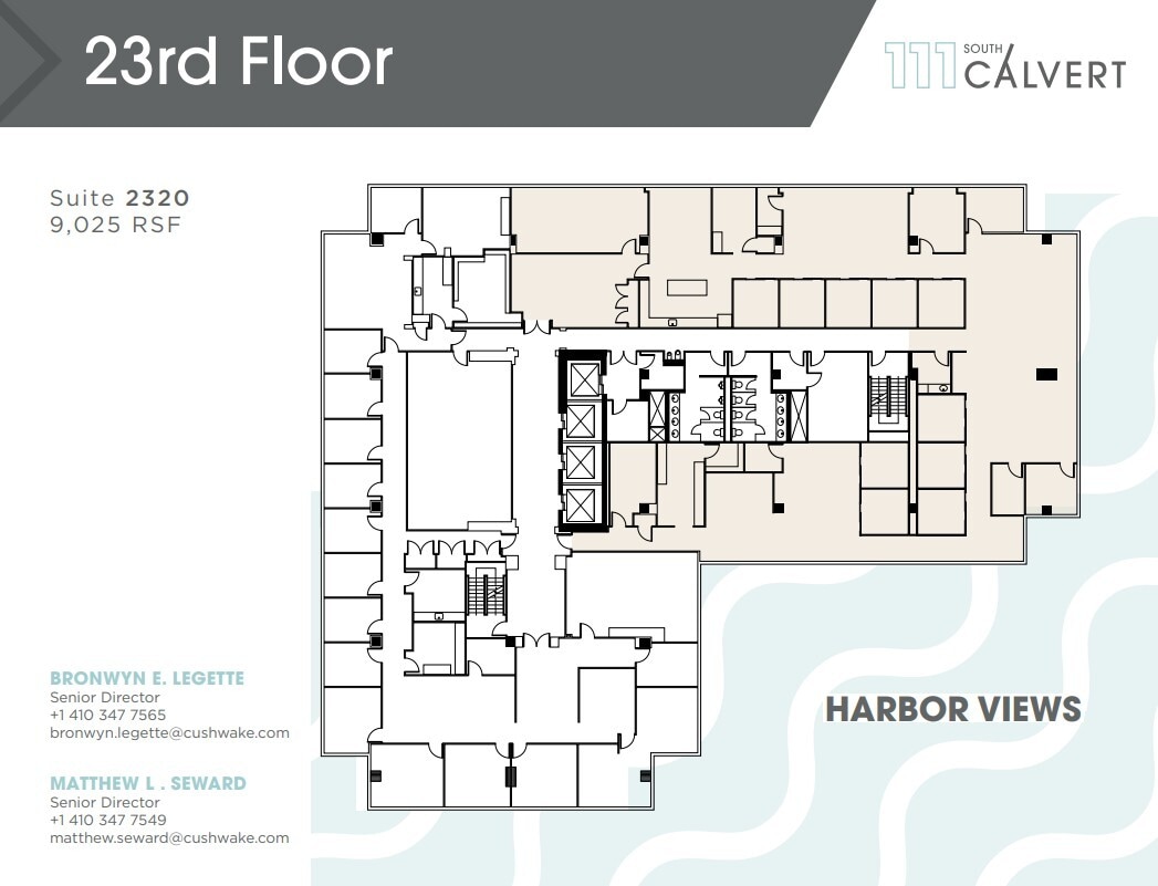 111 S Calvert St, Baltimore, MD for lease Floor Plan- Image 1 of 1