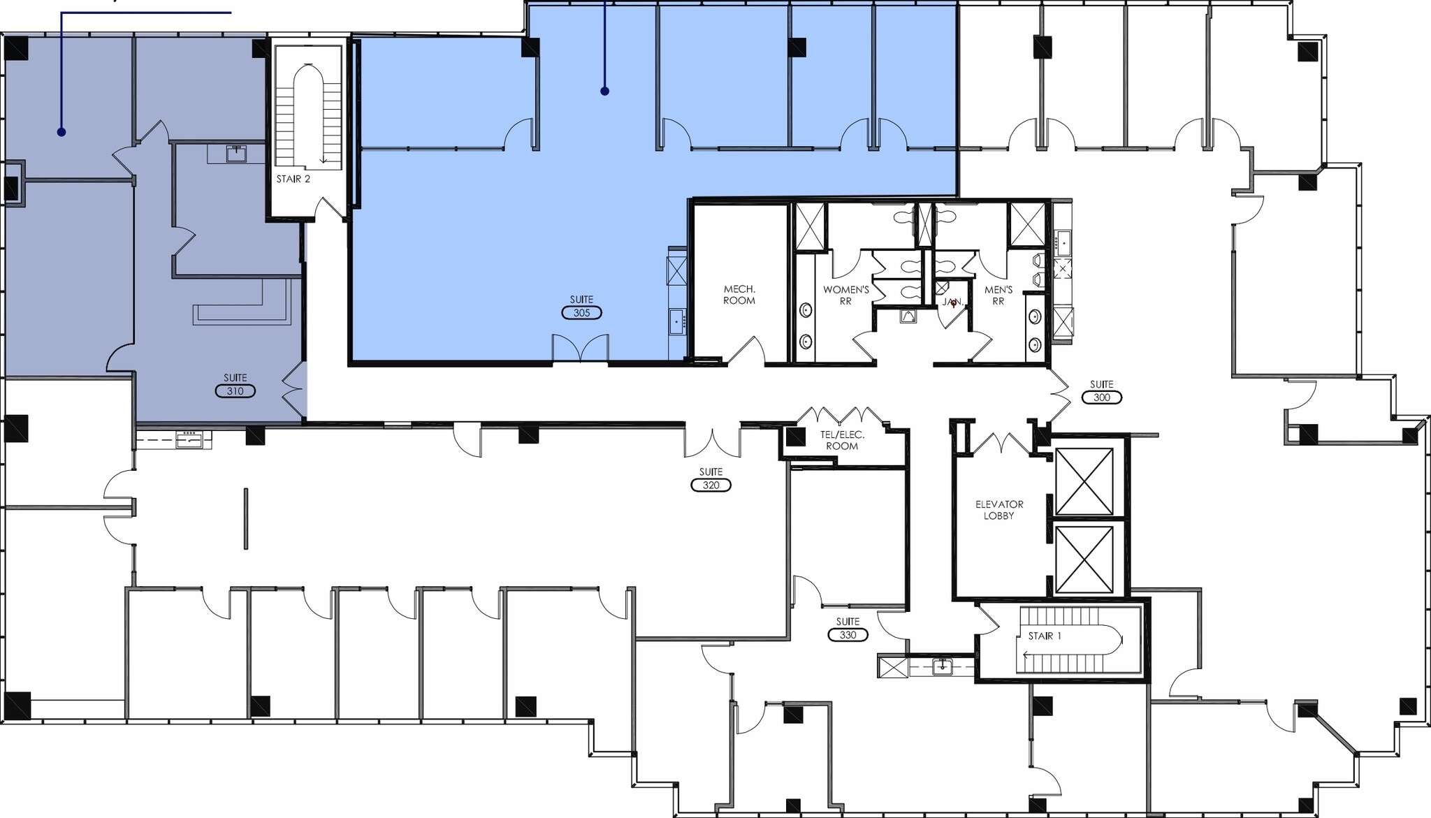 12001 Ventura Pl, Studio City, CA à louer Plan d’étage- Image 1 de 5