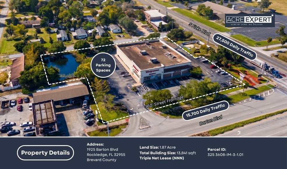 925 Barton Blvd, Rockledge, FL for sale - Building Photo - Image 2 of 7